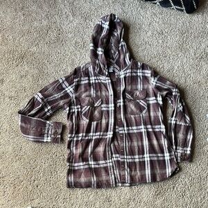 Carhartt hooded flannel